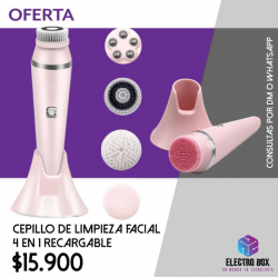 Cepillo de limpieza facial...